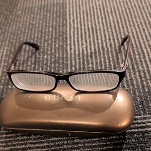 Vintage Gucci Black 3142 Eyeglasses